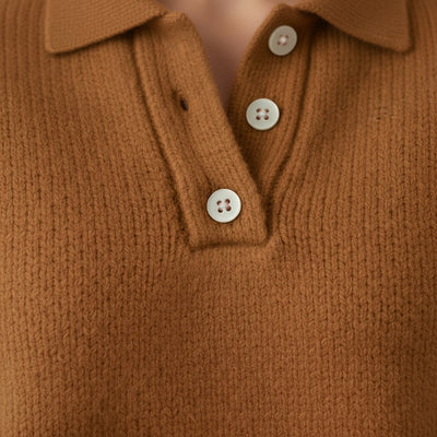 Olivia | Pull polo doux