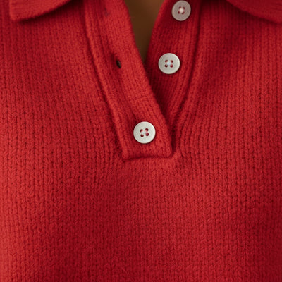 Olivia | Pull polo doux